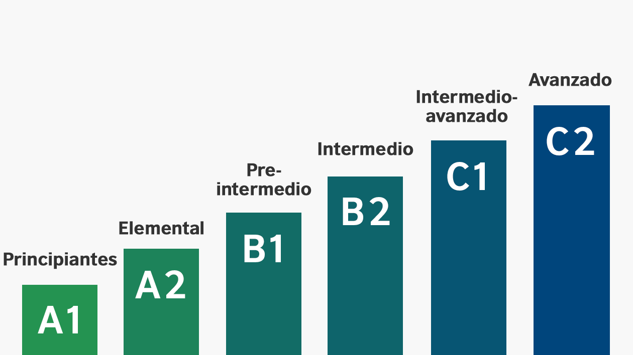 Internacionalmente se reconocen seis niveles de dominio del inglés
