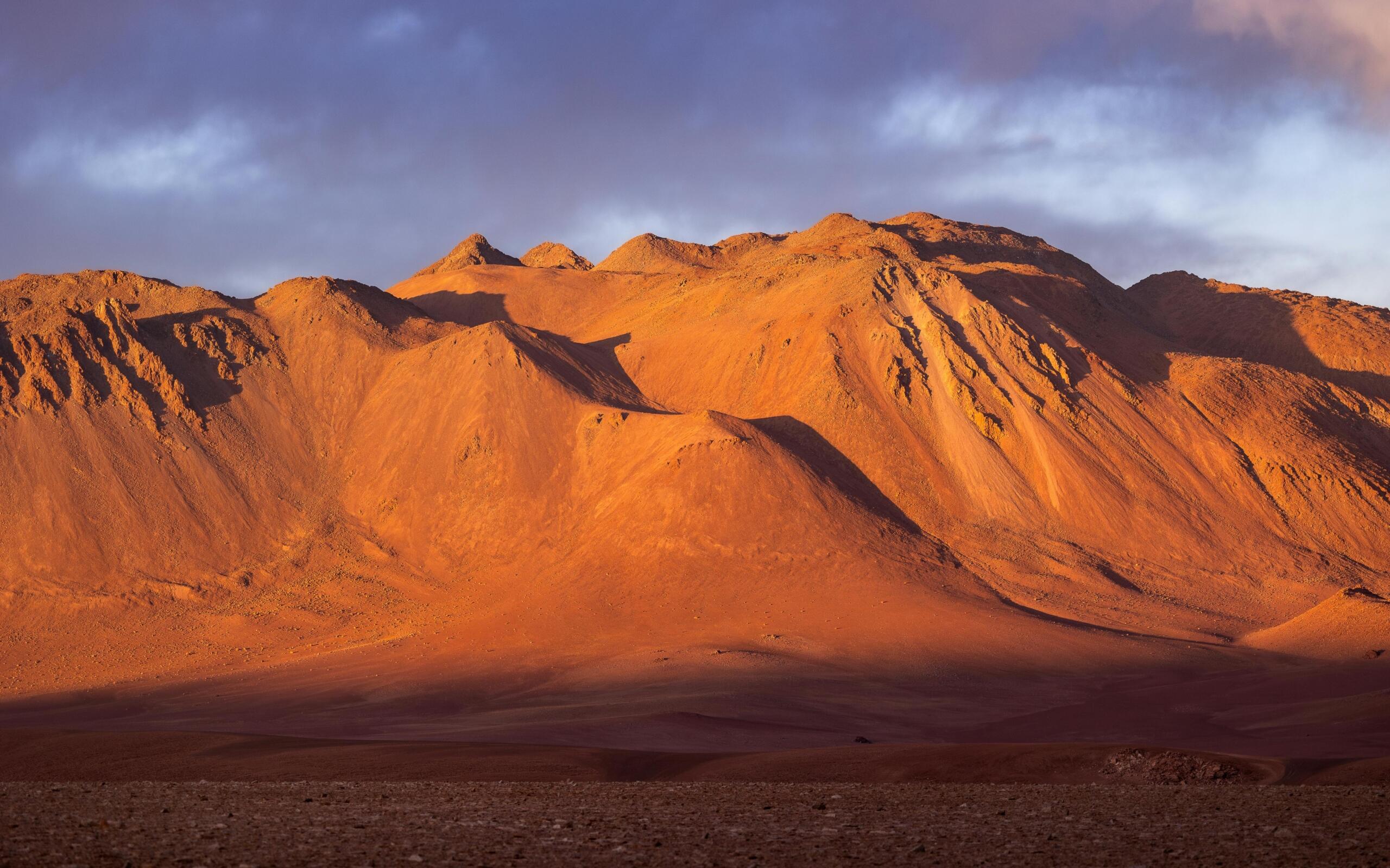 EL desierto de Atacama contiene salitre, plata, cobre y otros minerales.
