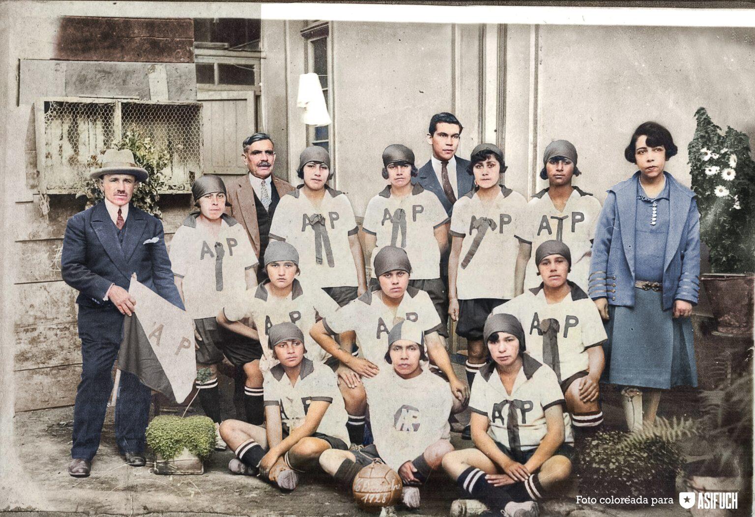 Equipo de fútbol femenino