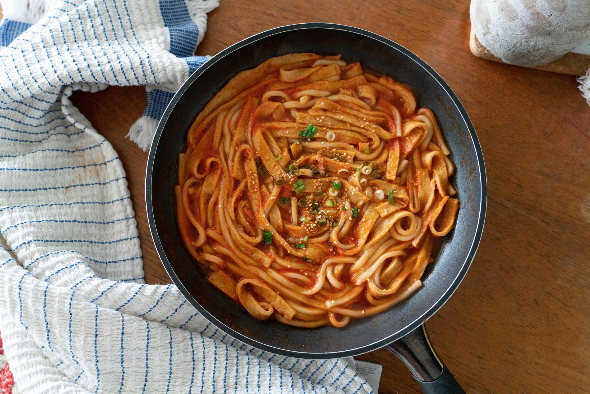Los fideos coreanos difieren en varios sentidos con los fideos de occidente.