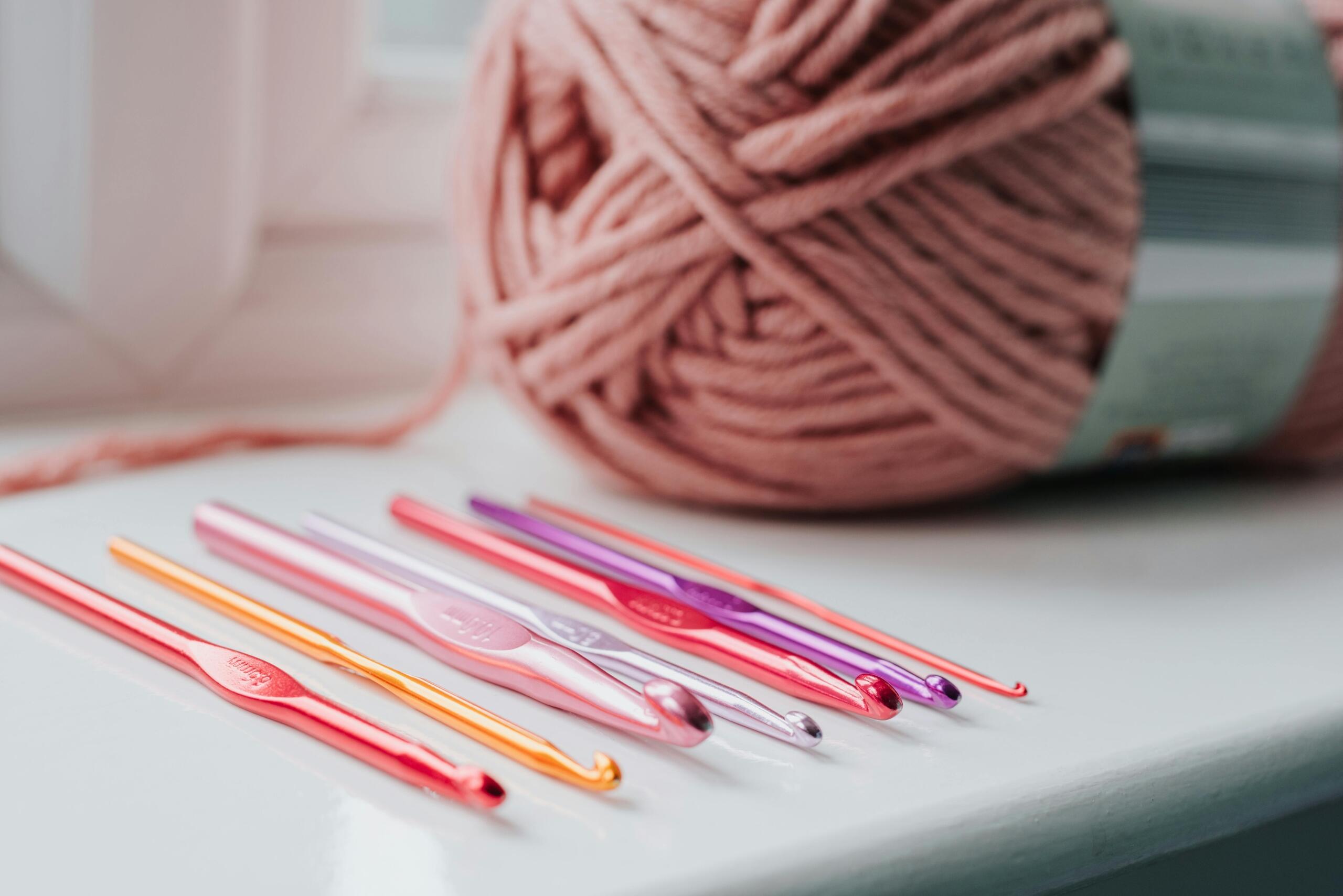 La elección de la aguja a crochet es indispensable para tener un buen desempeño.