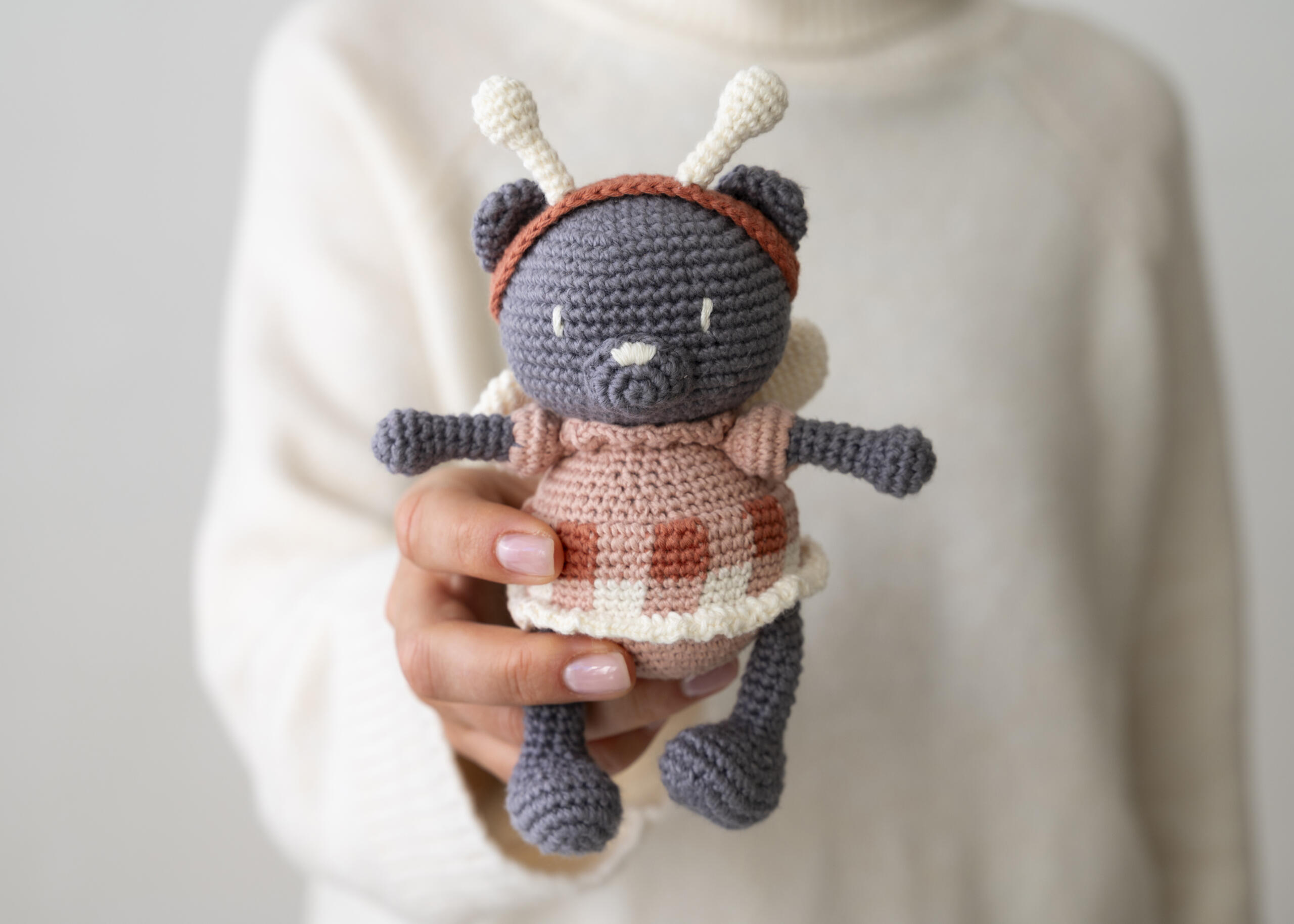 Un amigurumis puede ser una figura incluso de animé o de Marvel.