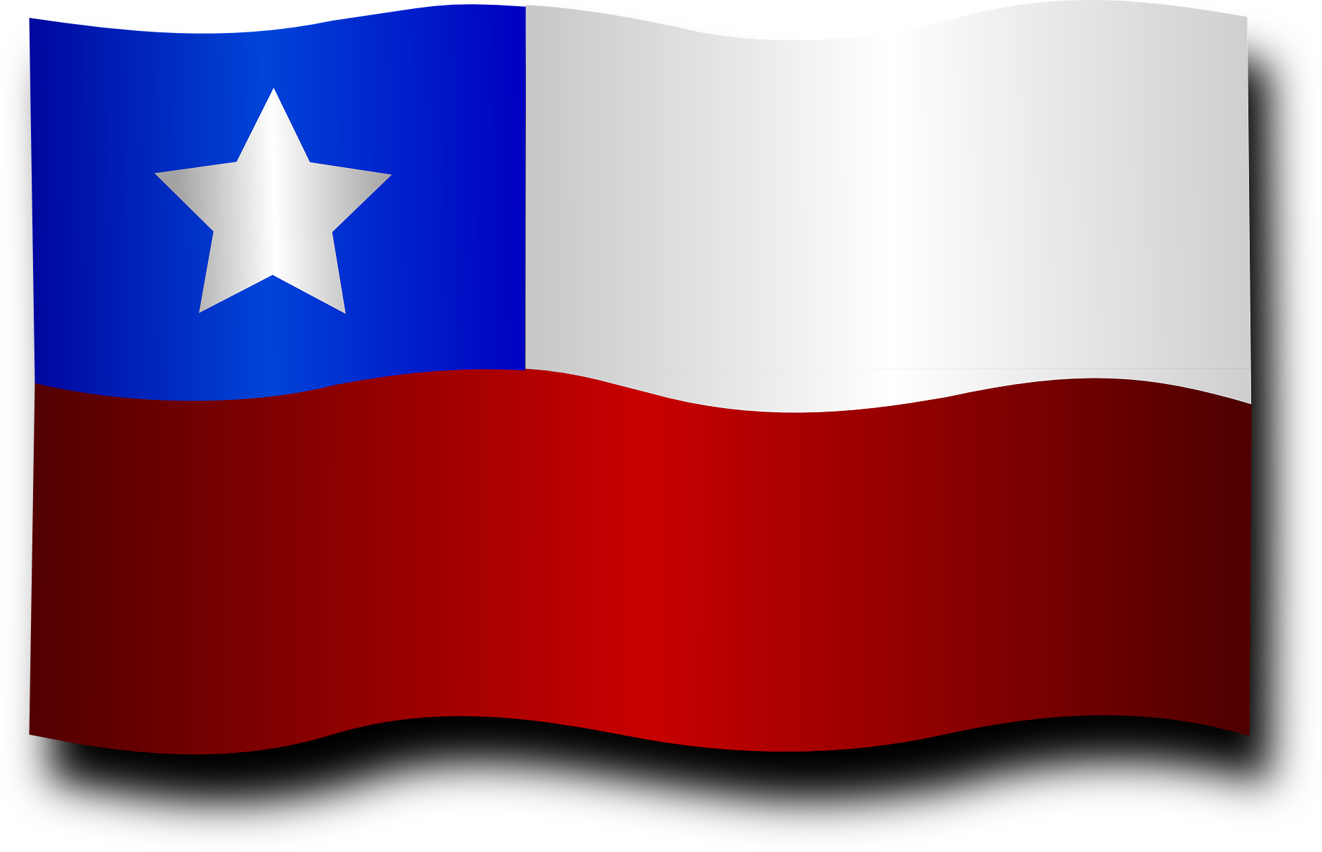 La bandera actual fue la tercera bandera que se generó en el proceso de independencia.