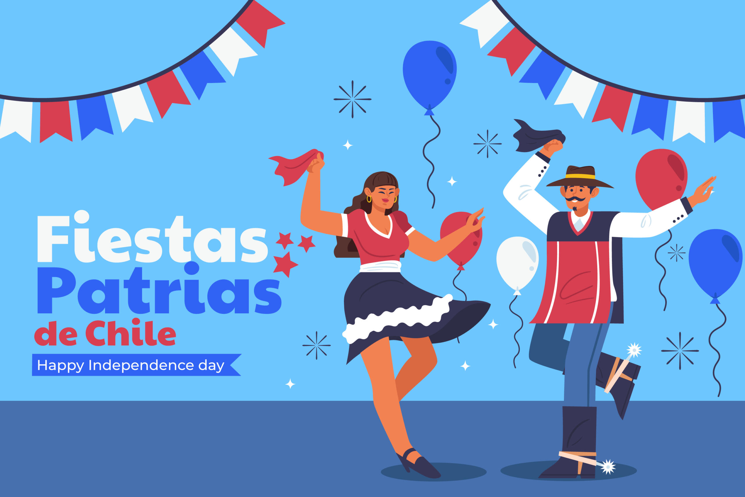 Los bailes típicos de Chile tienen expresión propia en cada parte de nuestro territorio.