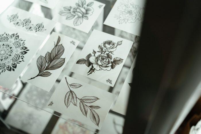 Dibujos a lapiz de flores
