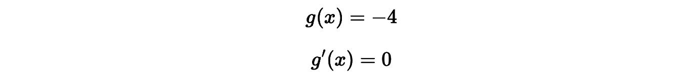 ejemplo de constante negativa