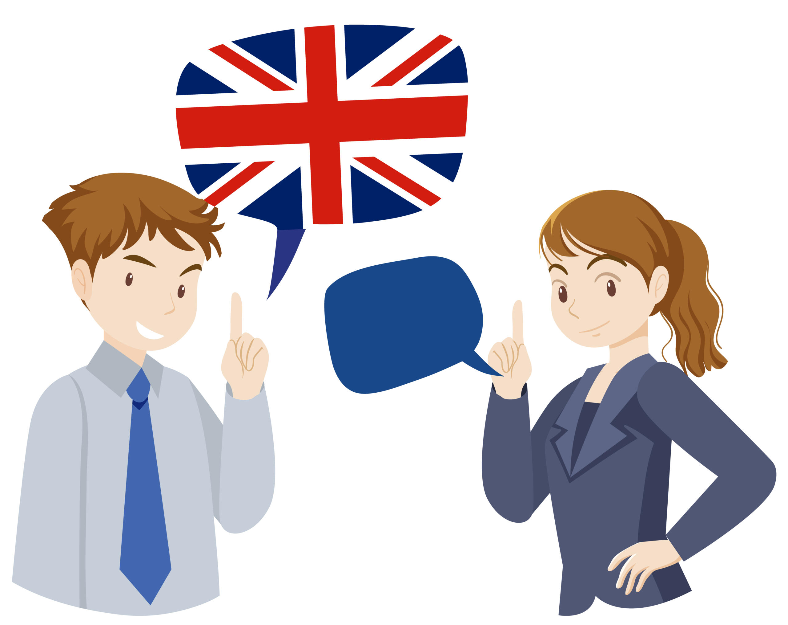 El inglés es el lenguaje universidad de comunicación en el mundo.