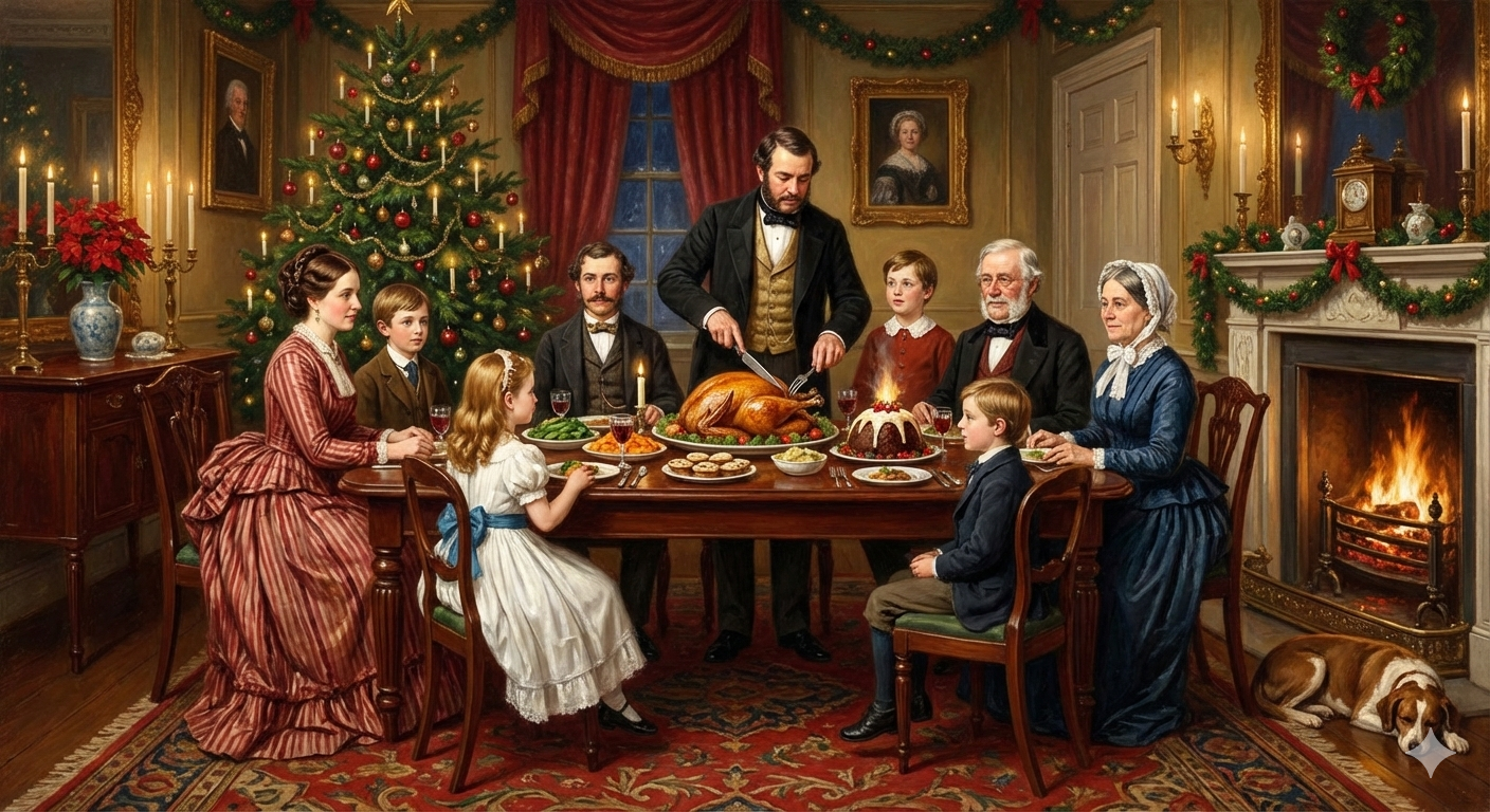 Hoy en día, el pavo es una comida de navidad chilena.