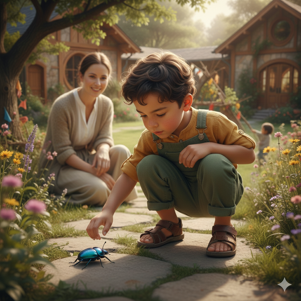 El sistema Waldorf busca una relación directa con la naturaleza. 