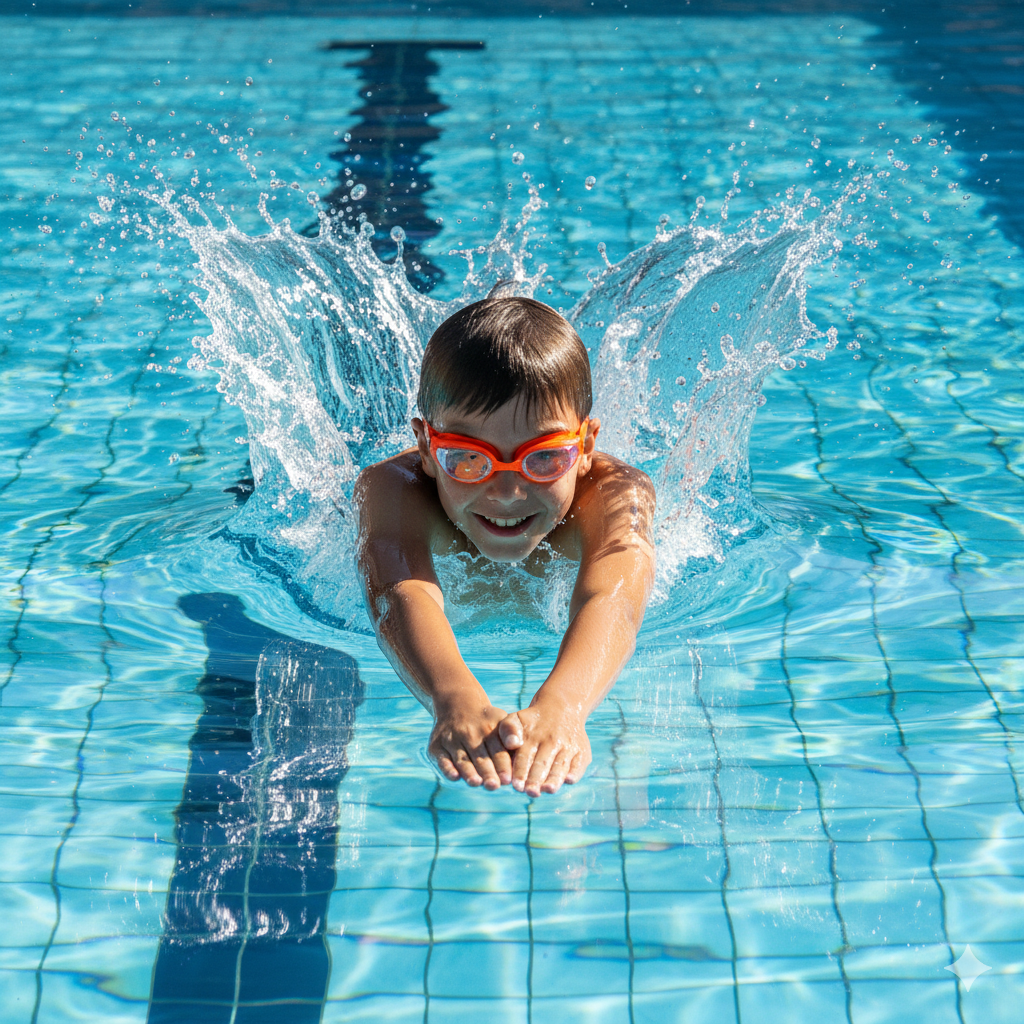 Los lentes de natación están hecho con una tecnología que evite la filtración y la incomodidad.