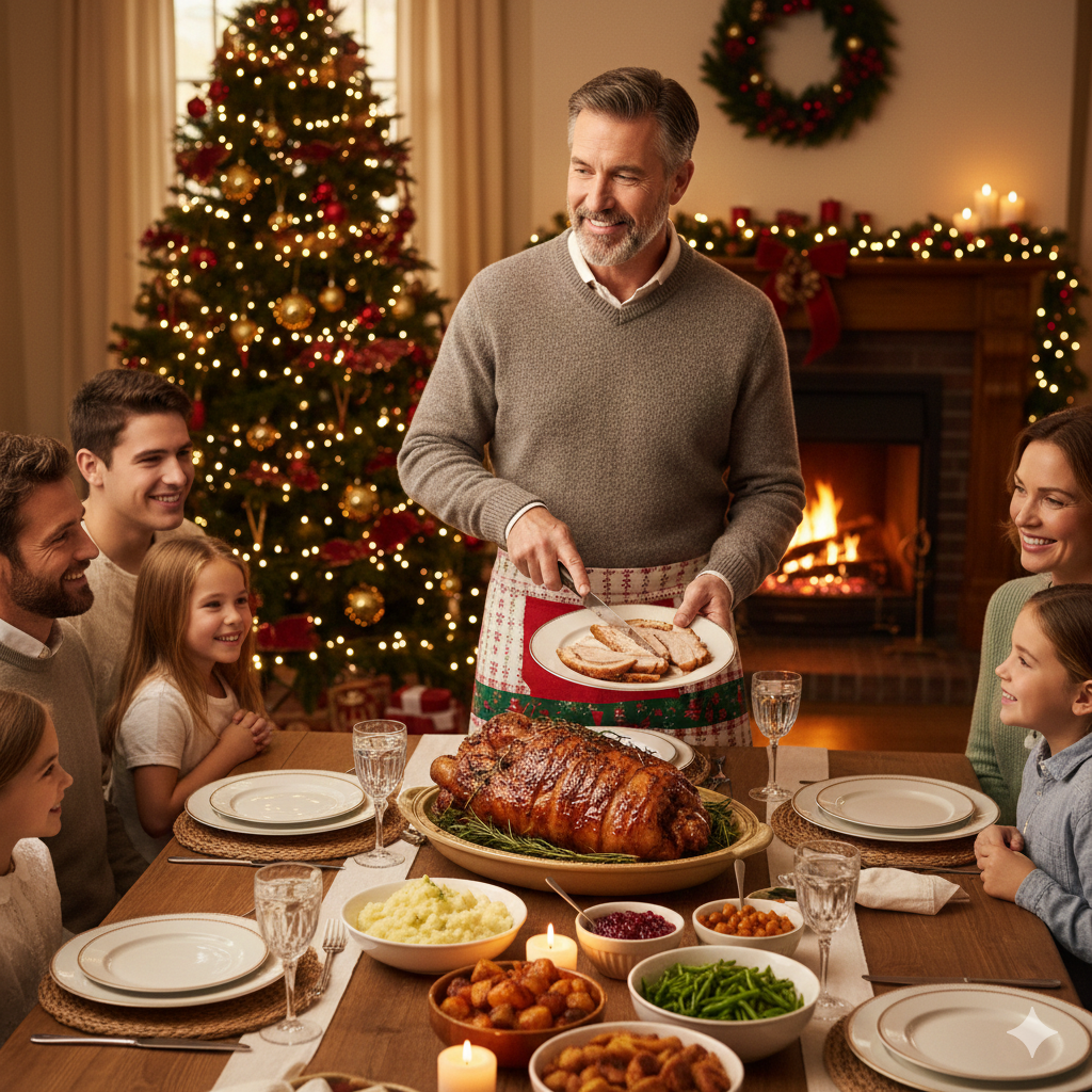 La pierna de cerdo al horno es una plato fácil de hacer.