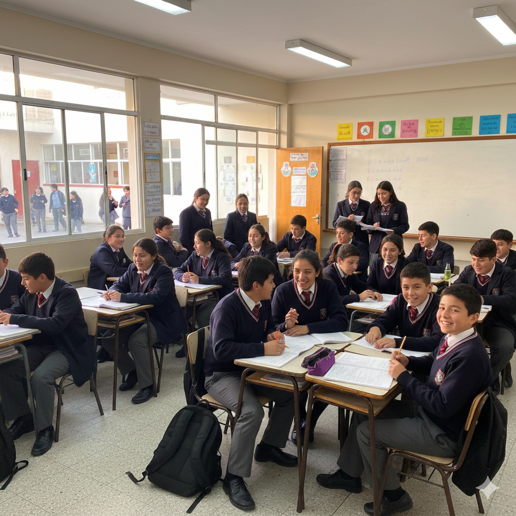 El séptimo básico es un año nuevo en la académico y vivencial.