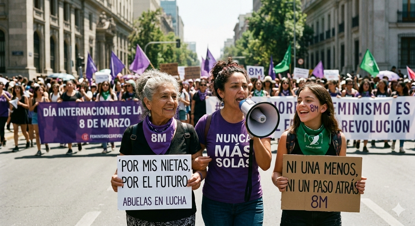 El Día de la mujer es una instancia para unirse y para reflexionar