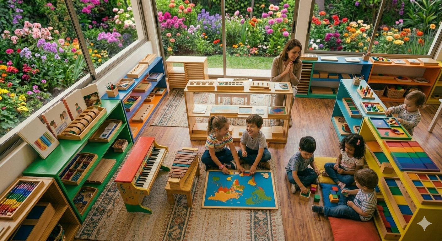 La creadora del método Montessori fue María Montessori