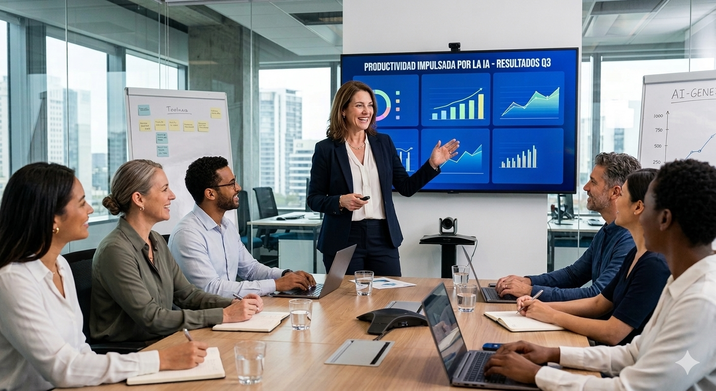 La IA es una herramienta que puede hacer crecer tu negocio.