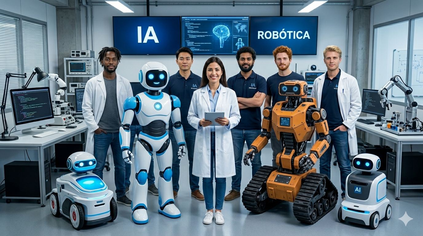 Los robots con inteligencia artificial se utilizarán en los hogares y el trabajo.