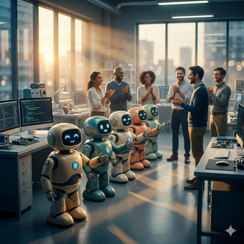 Los robots de compañía serán el futuro de la cotidianidad.