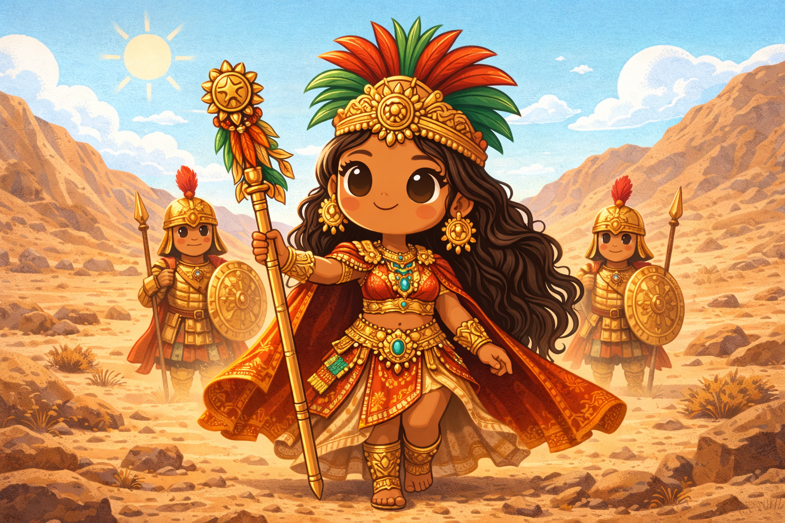 La Tirana del Tamarugal es una leyenda sangrienta, que se transformó en religiosa. 