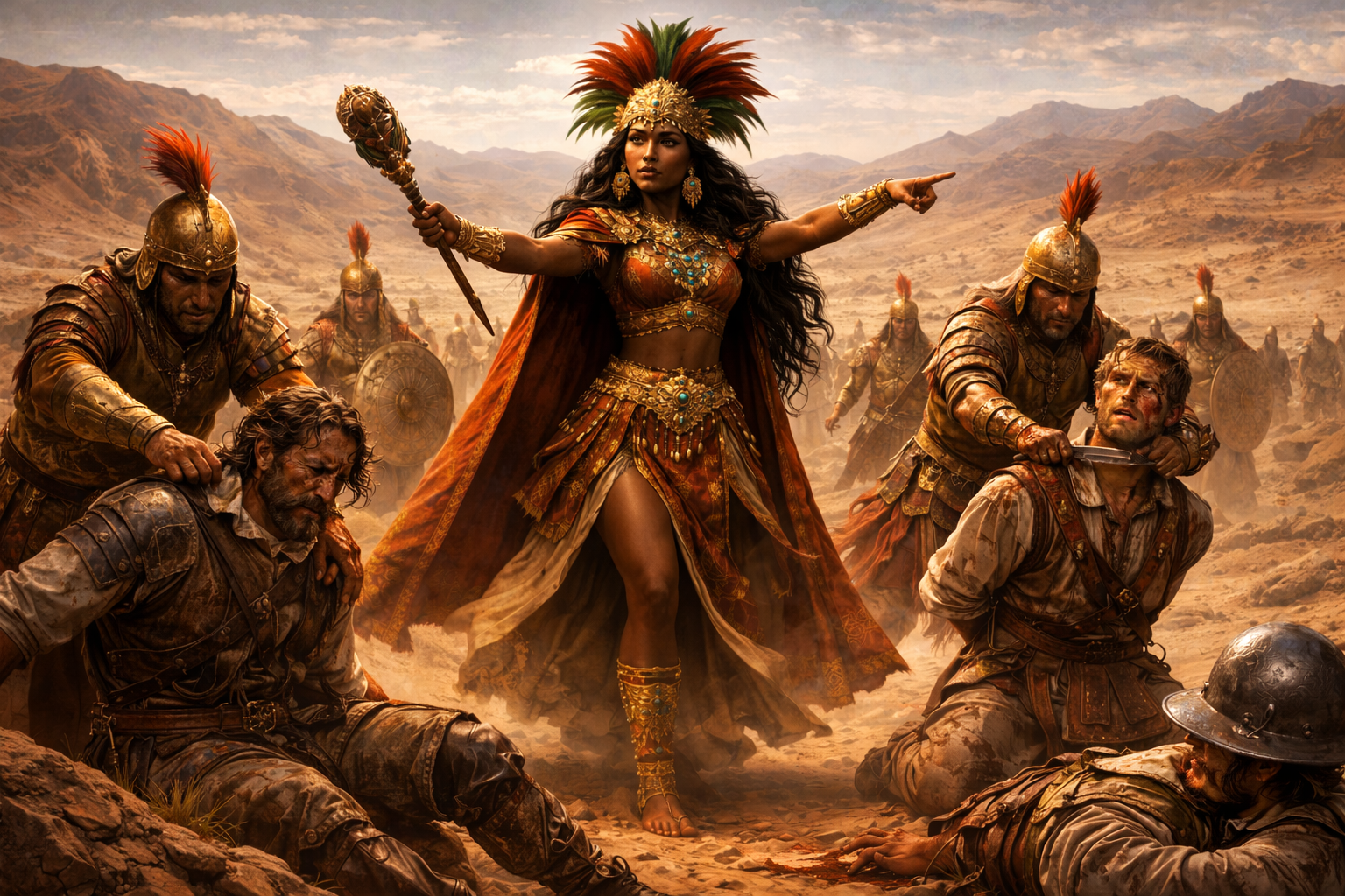 La Tirana del Tamarugal era hija de gran líder inca. 