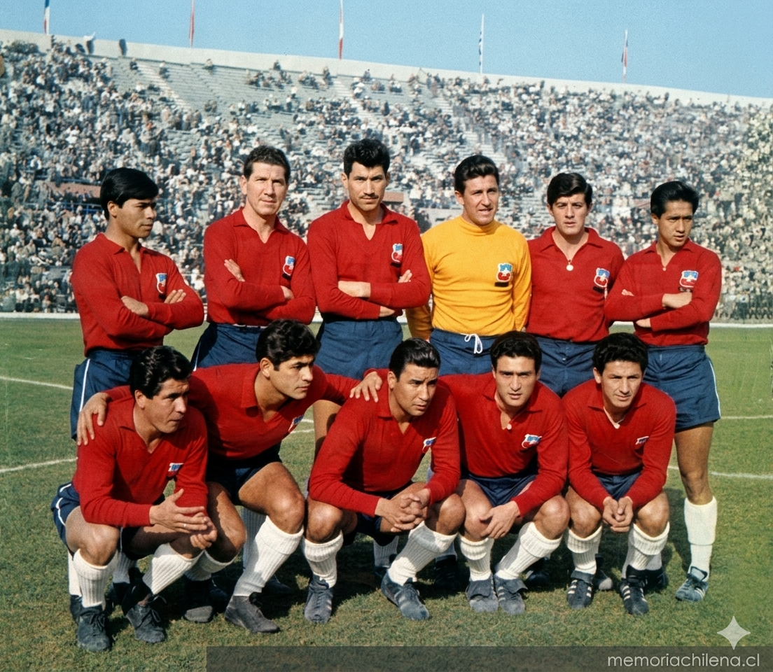 El Estadio Nacional se levantó para el Mundial de 1962.