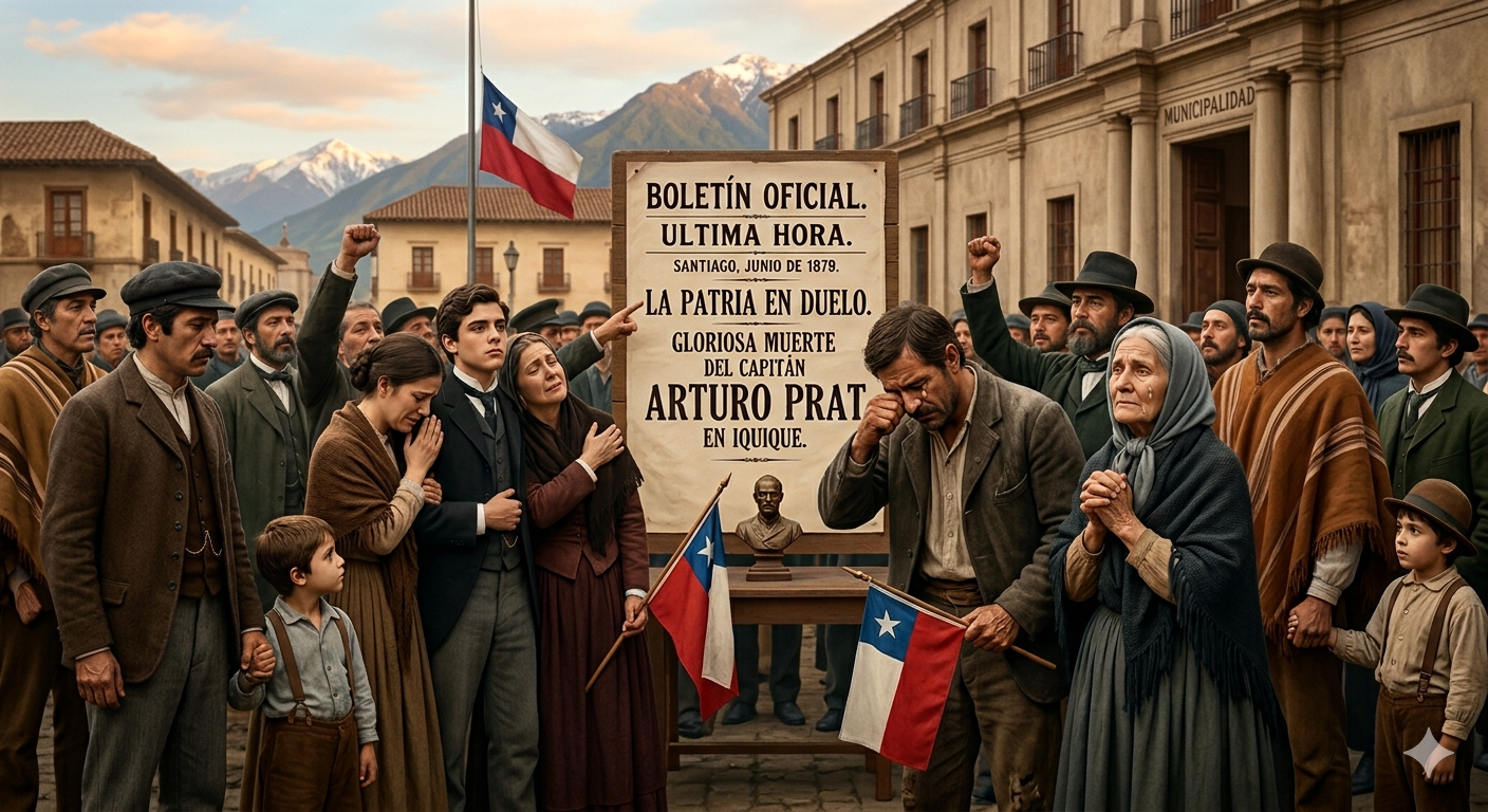 La hazaña de Prat sirvió de inspiración y aliciente.