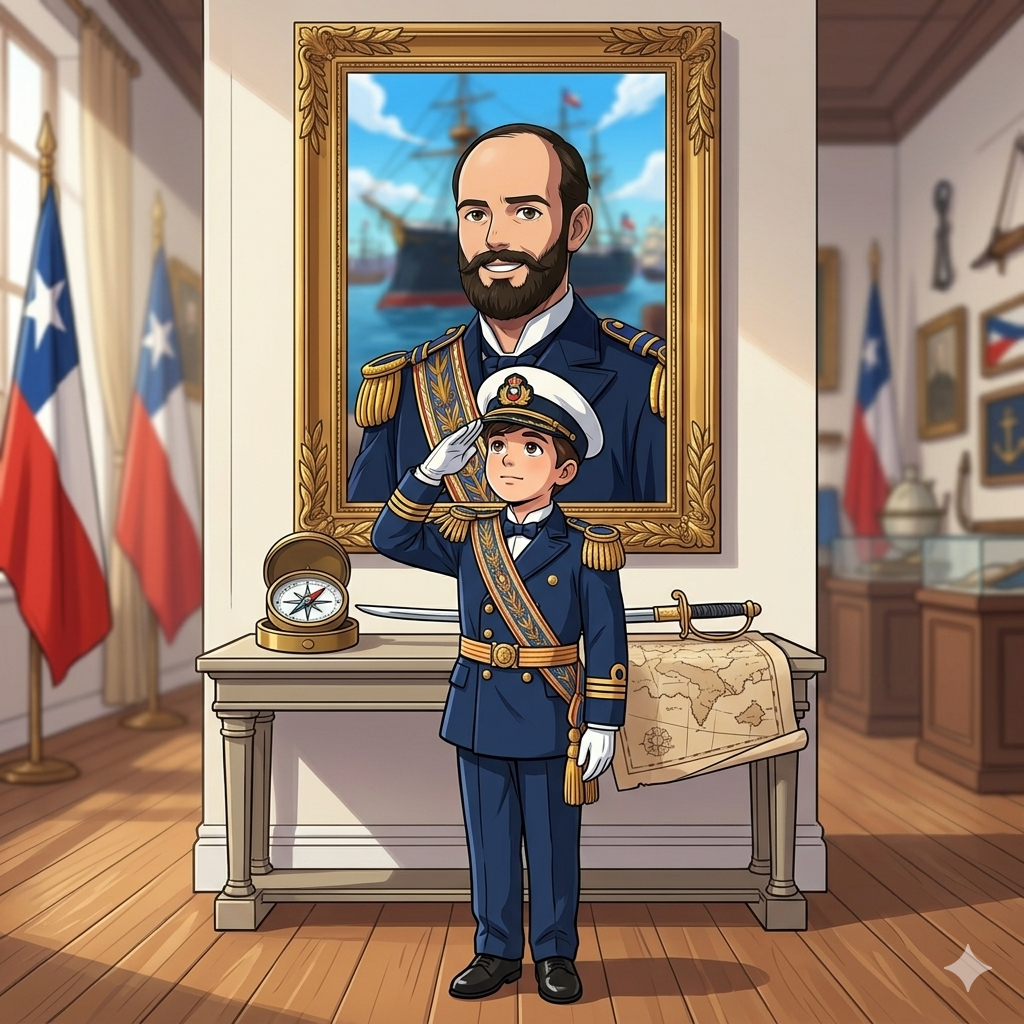 Arturo Prat es un ejemplo para grandes y chicos.