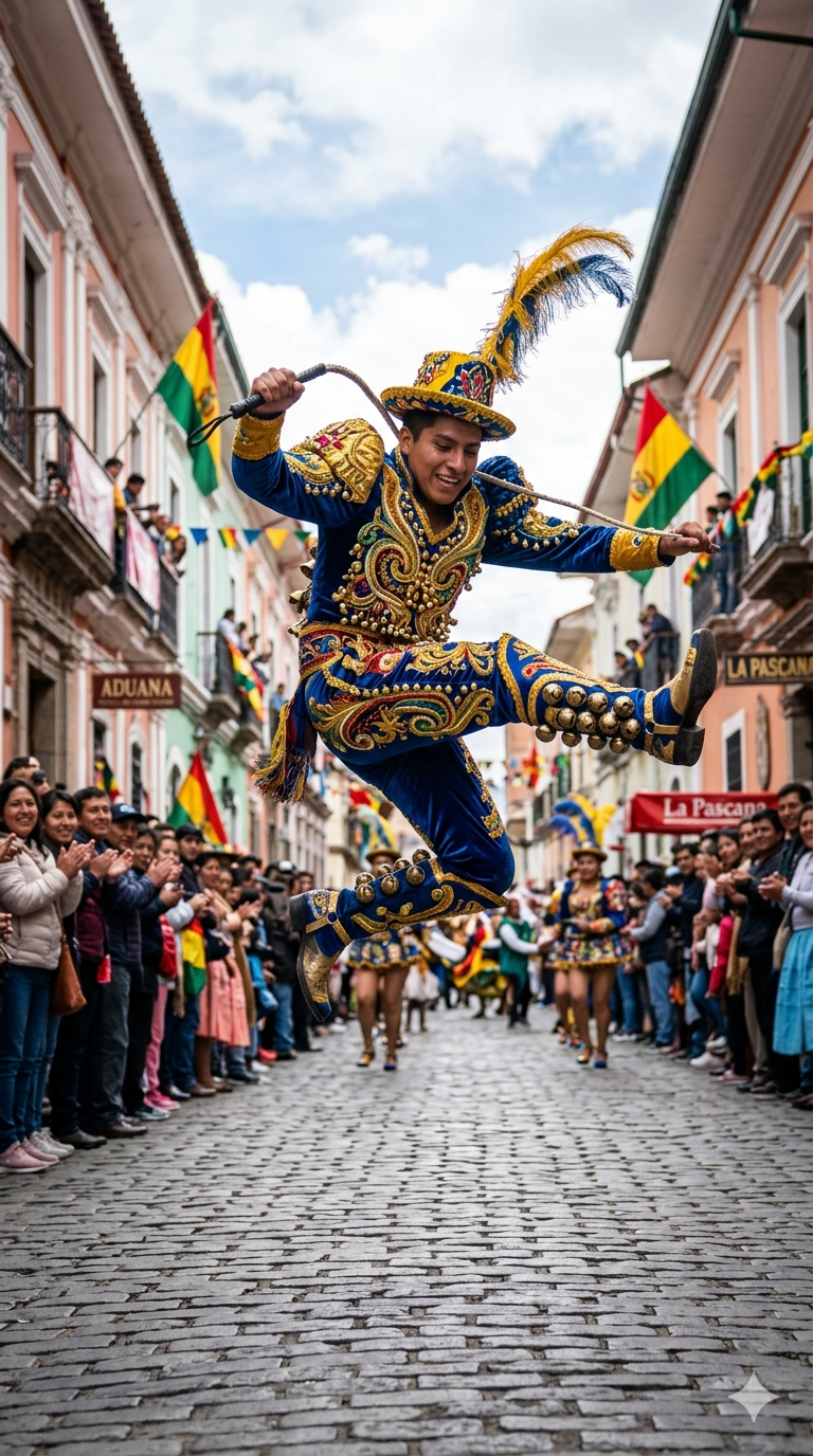 El baile caporal es una danza ágil, fuerte y acrobática.