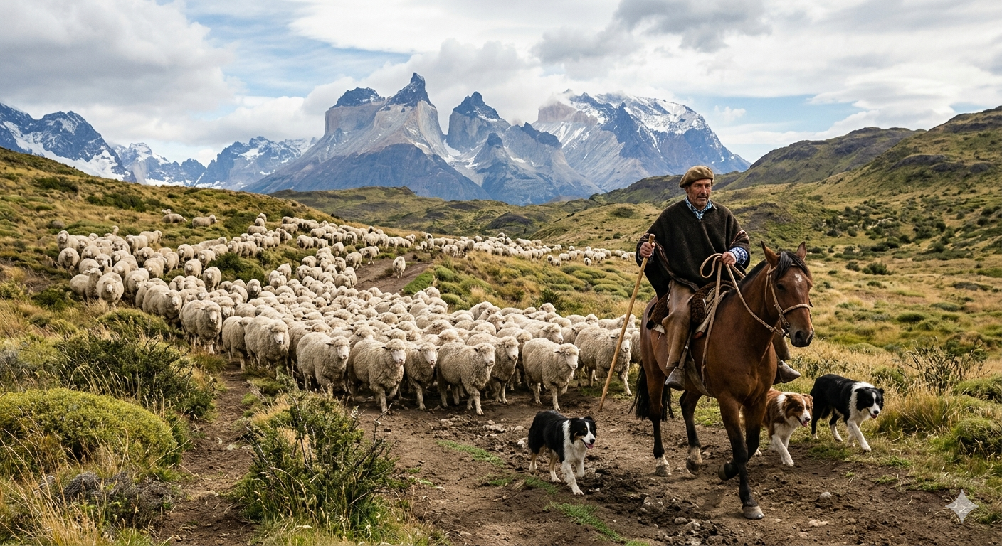 La Zona Austral es un territorio rico carnes rojas y salmones.