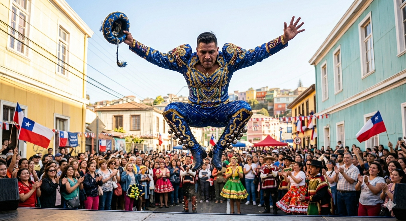 La danza caporal es una expresión de danza y espectáculo.
