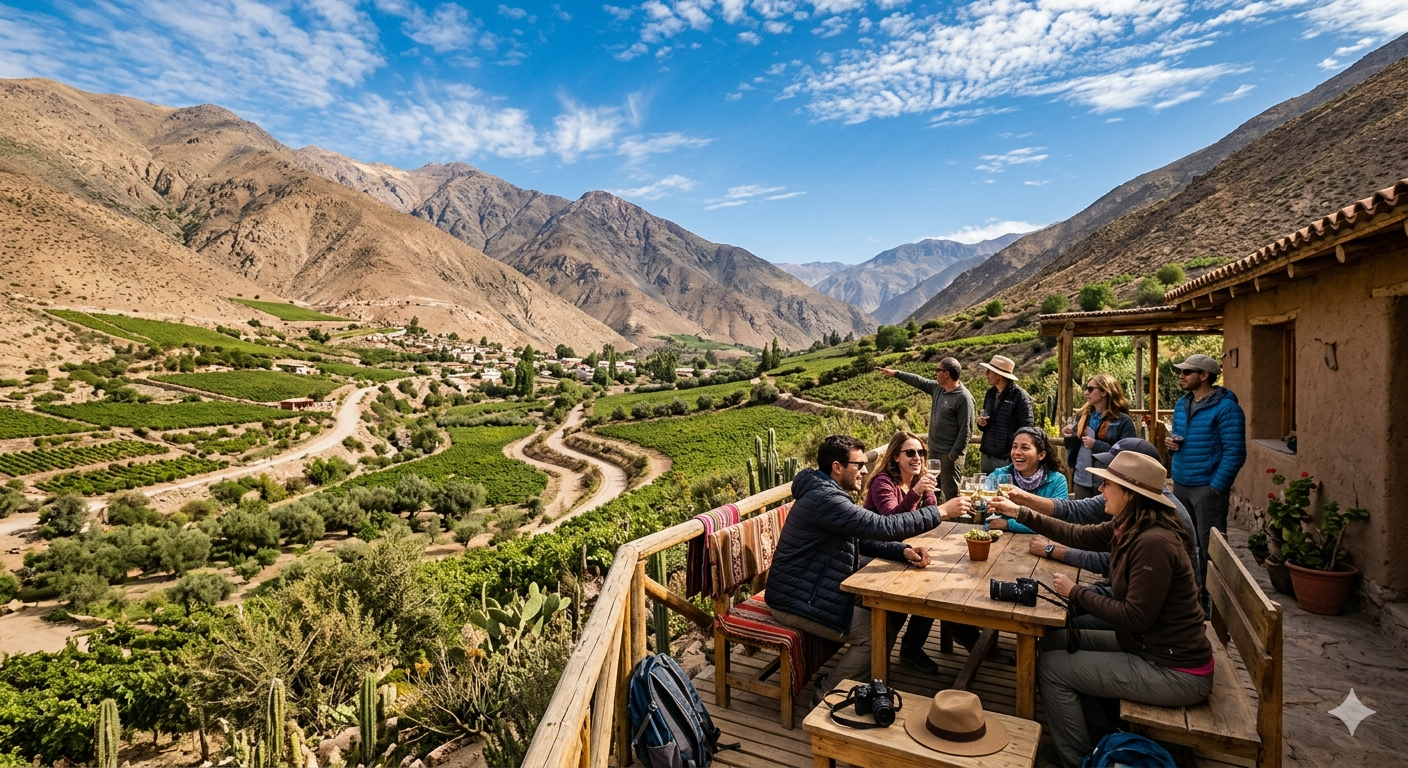 El Norte Chico es un territorio ideal para levantar viñedos.