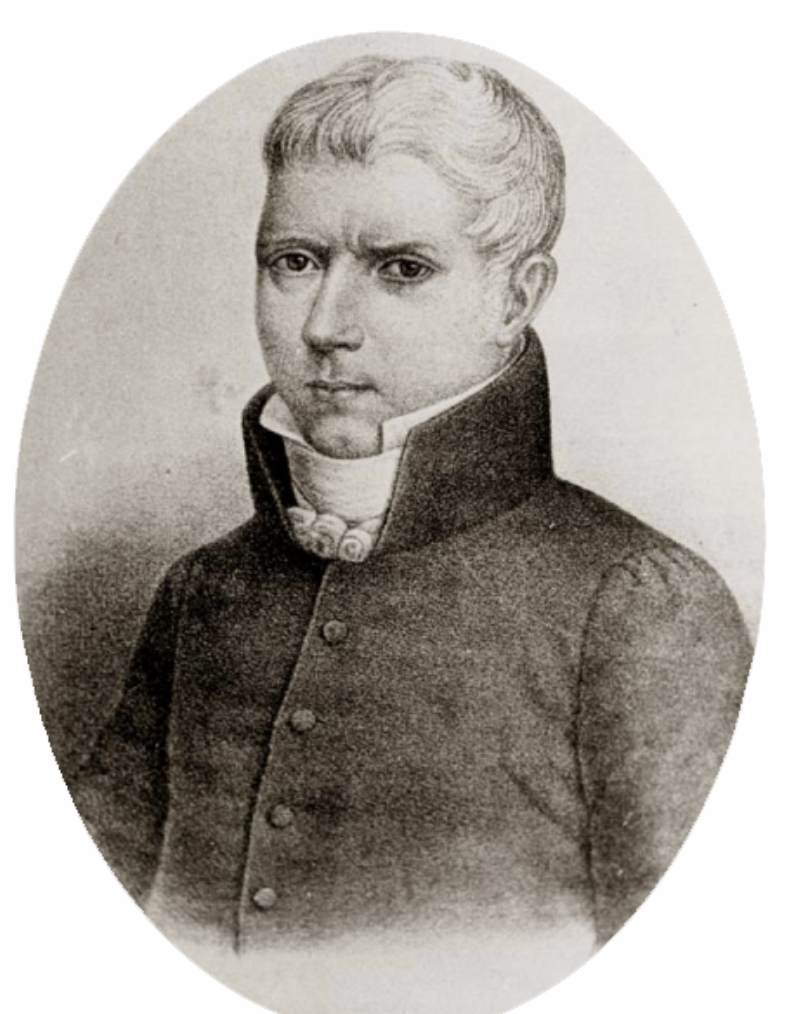 Retrato de Bernardo de Vera y Pintado, autor del coro del Himno Nacional de Chile