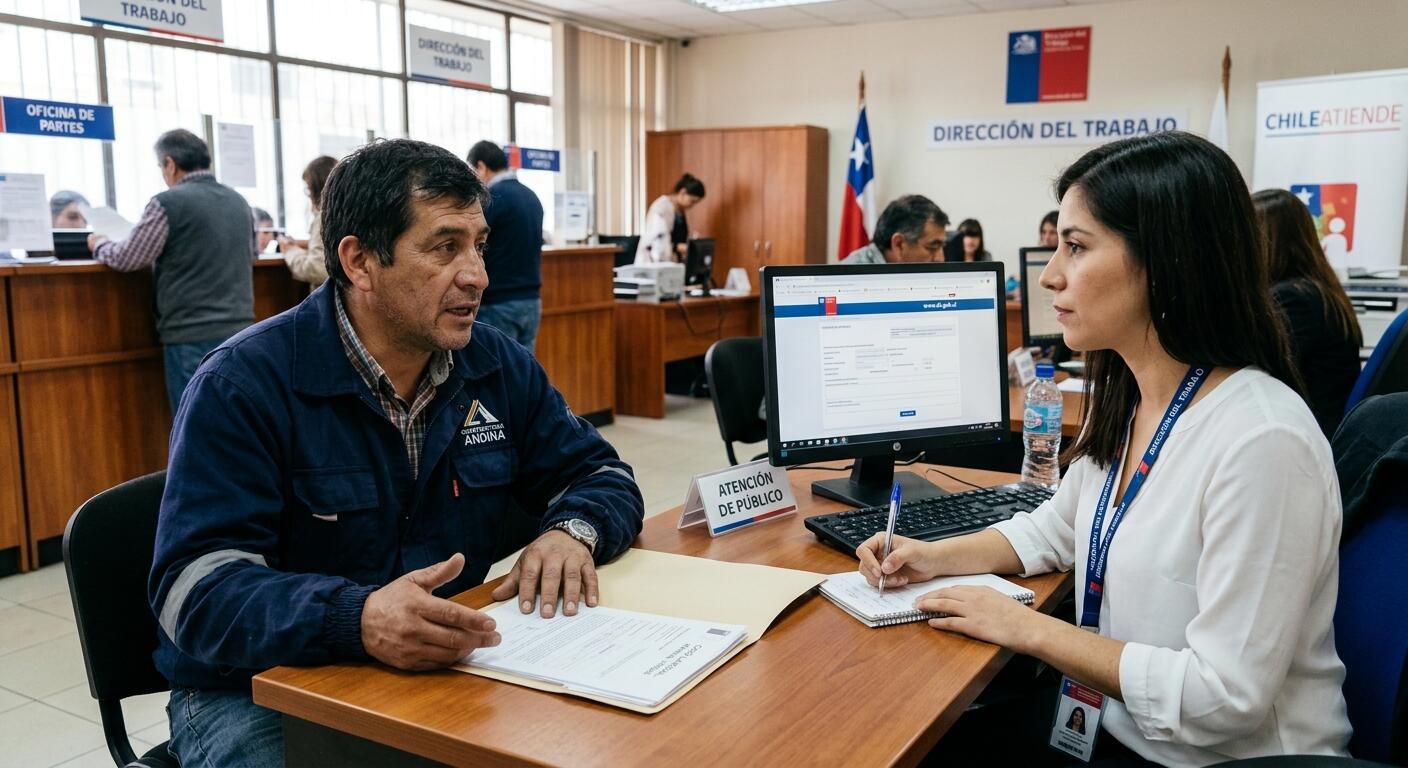 La Dirección del Trabajo recibe miles de denuncias laborales semanalmente.