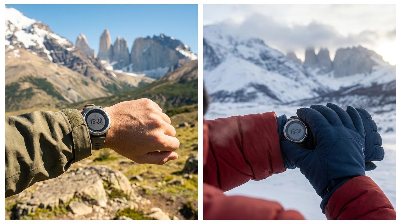 Mismo horario de trekking en diferentes temporadas.