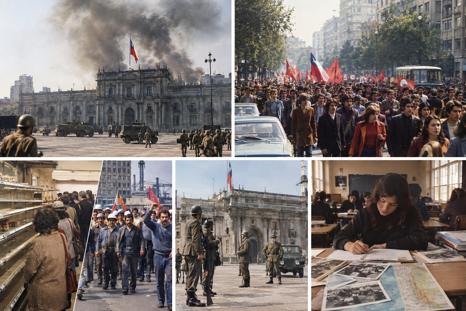Apuntes sobre el golpe de Estado de 1973 en Chile para preparar la PAES