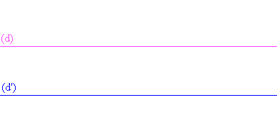 Gif, líneas paralelas de colores azul, rojo y rosa, encabezado con letra D