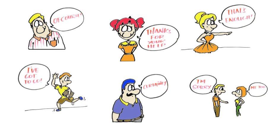 Fórmulas en inglés