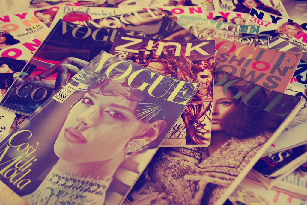 Revistas de fashion / moda.