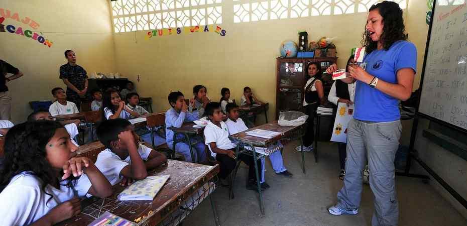 Apoyo escolar en Sudamérica