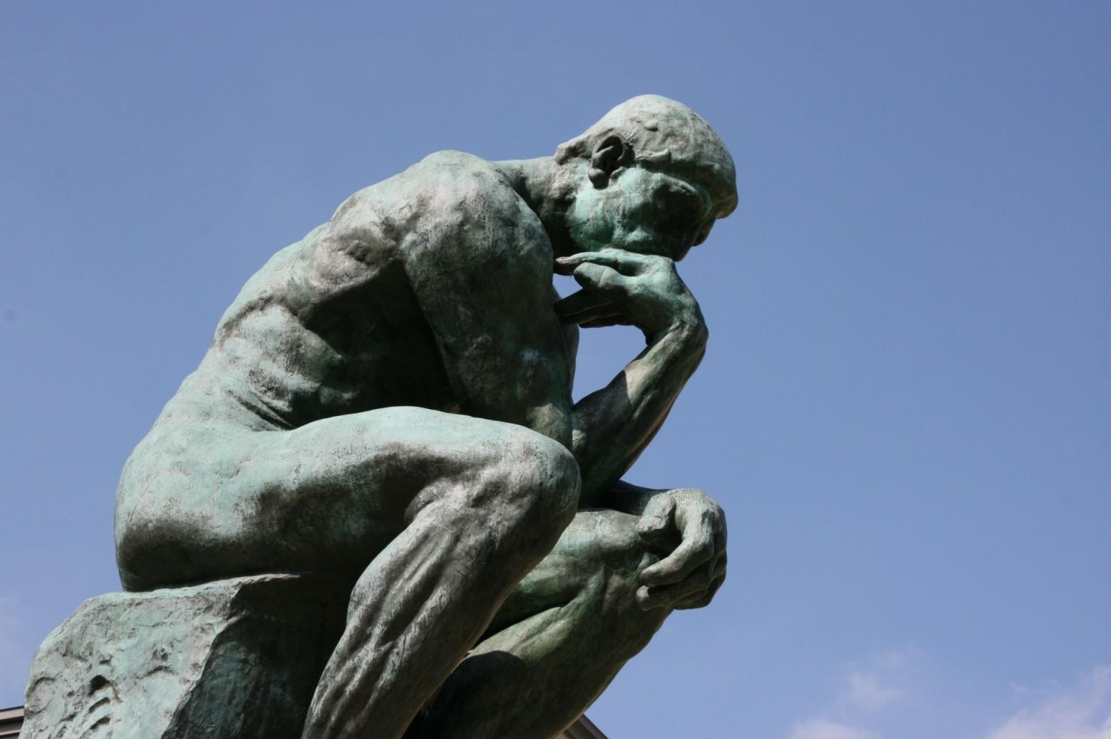 Estatua "El Pensador" de Auguste Rodin