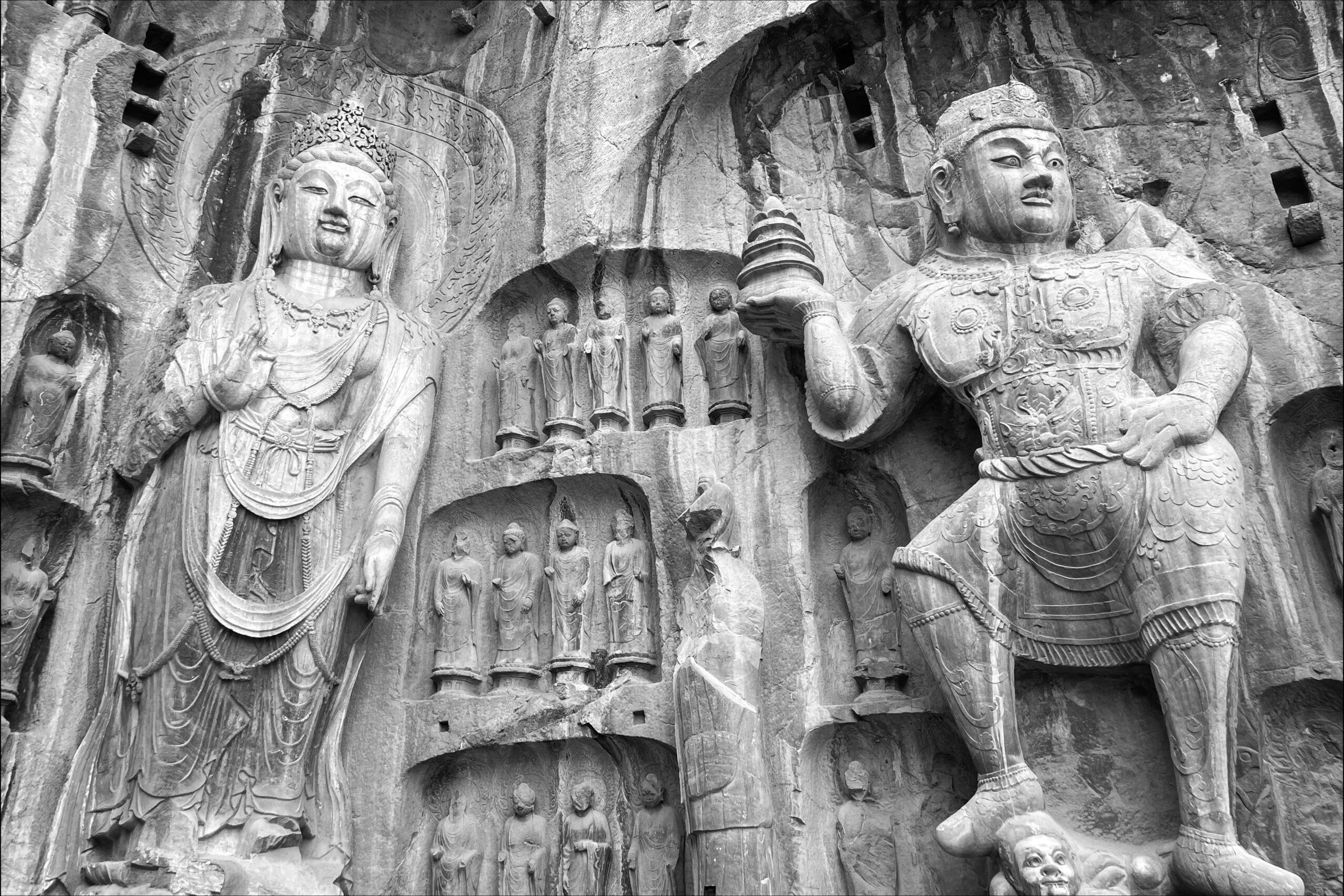 Las Grutas de Longmen monumentos china