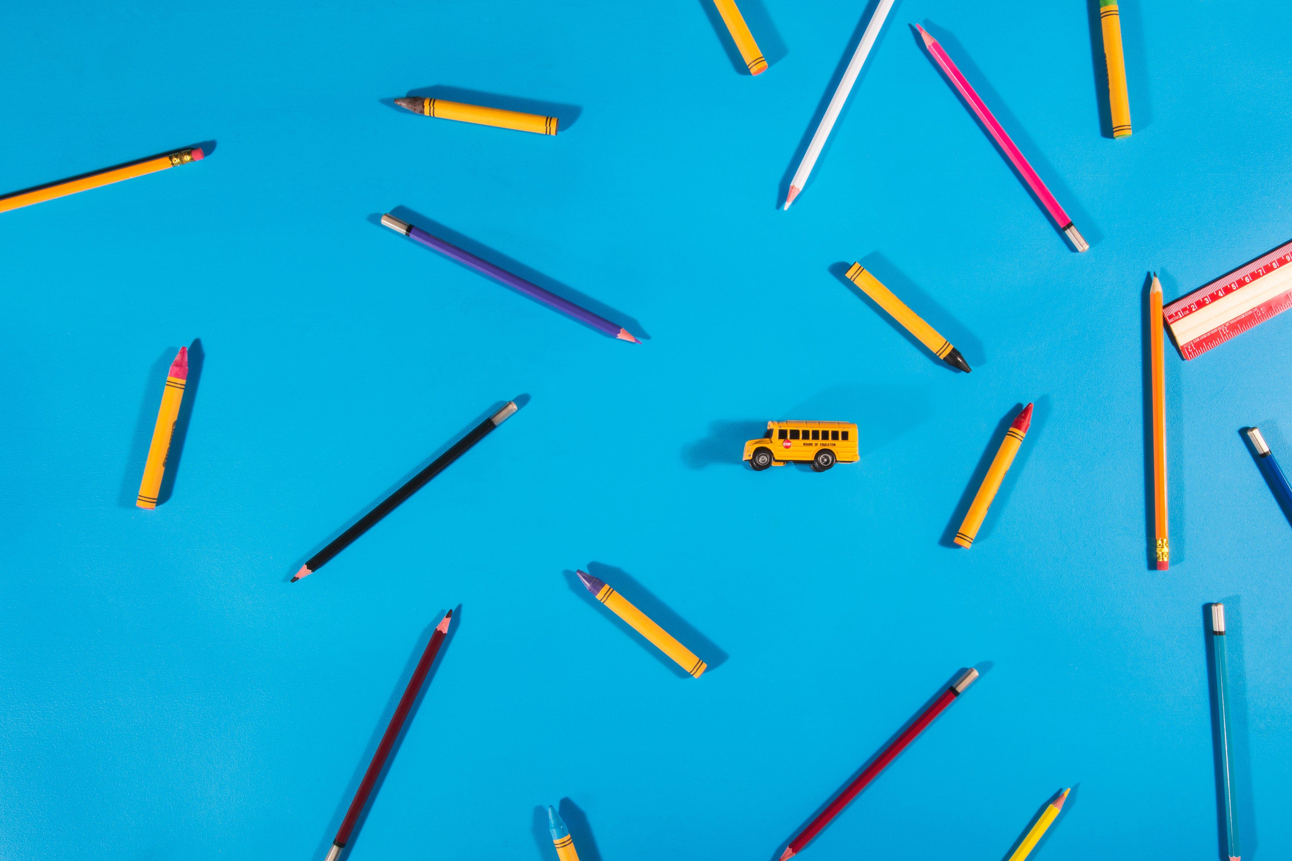Crayones y colores