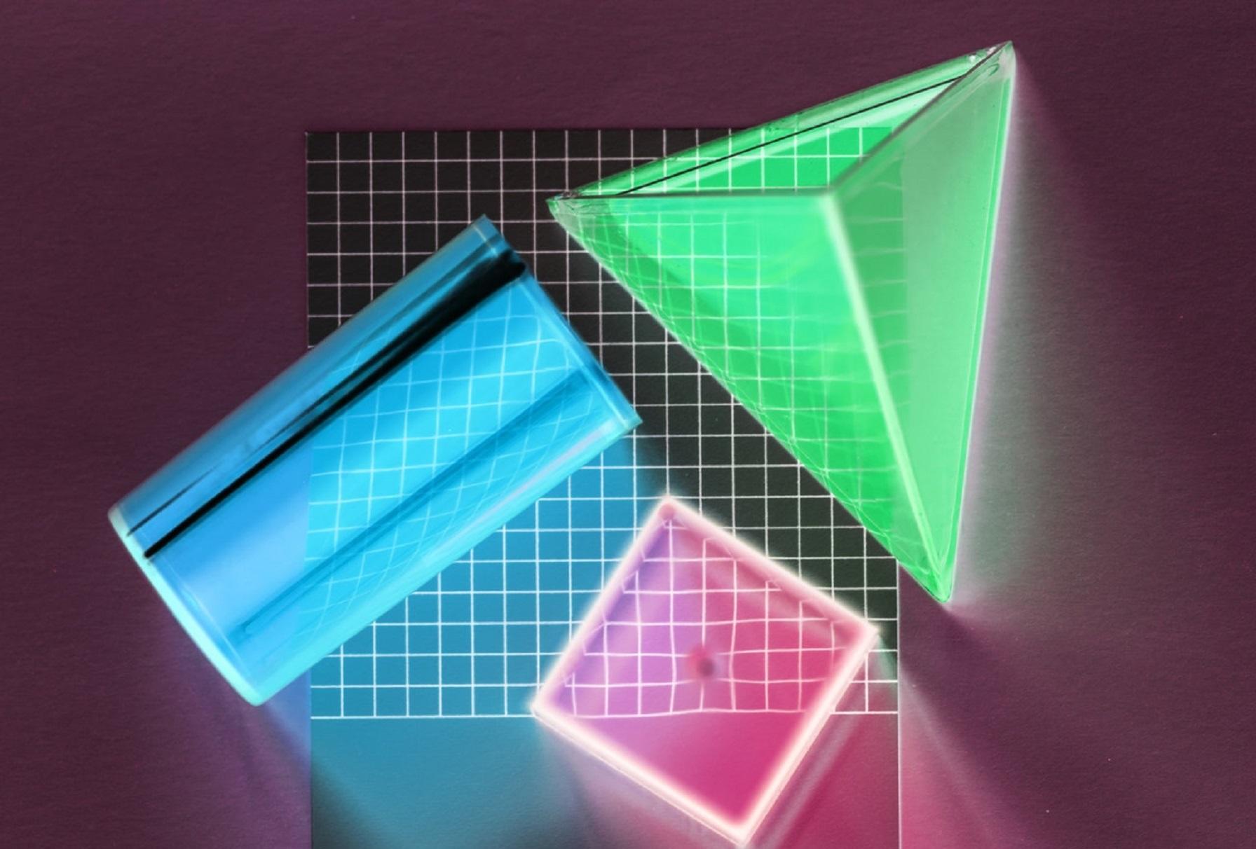 Figuras geométricas de colores.