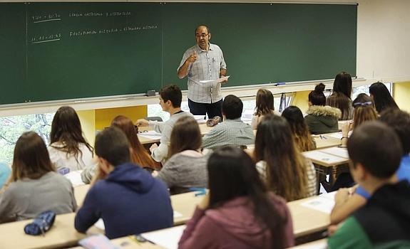 Exigencias de cursos en bachillerato