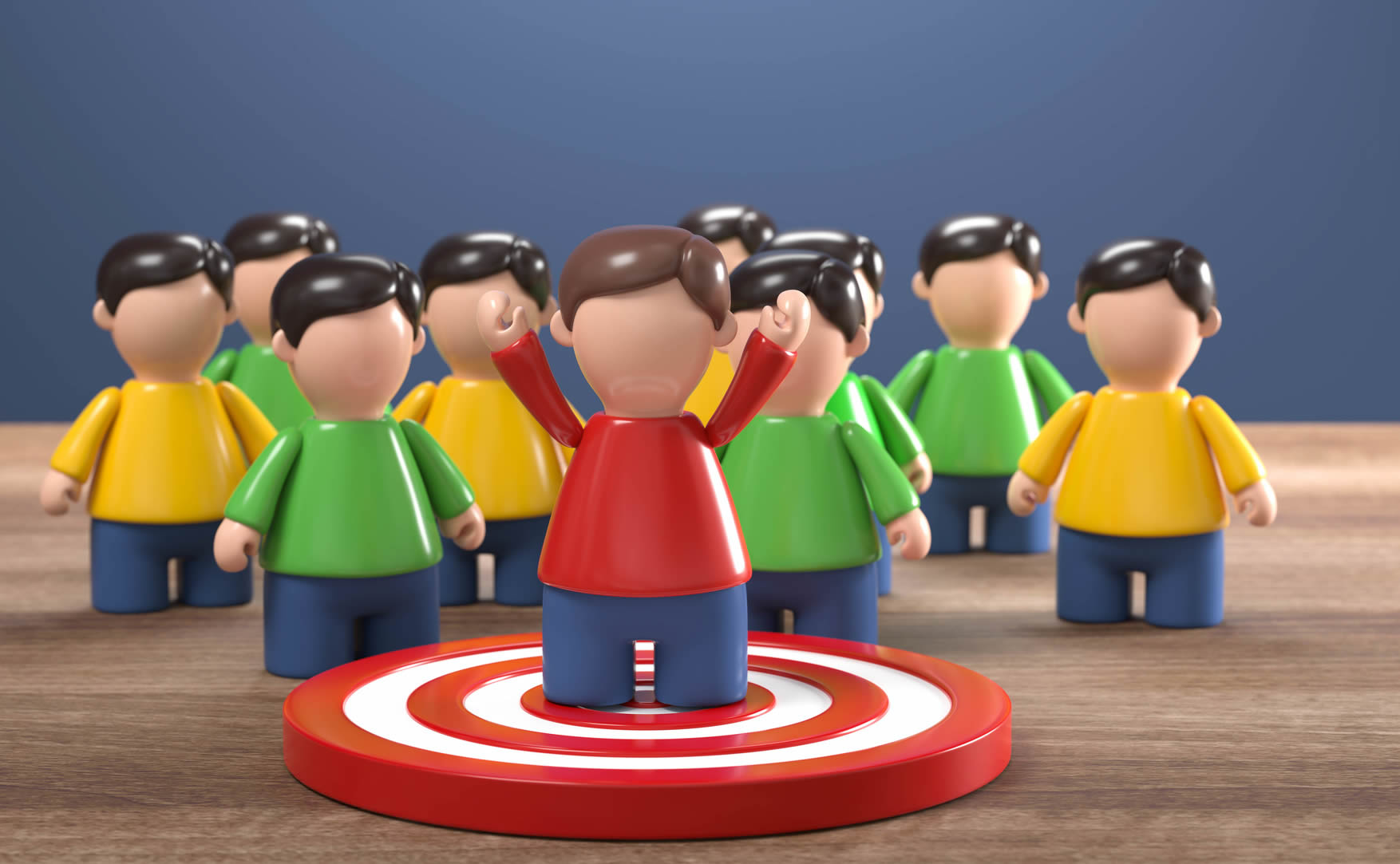 Figuras de lego de colores.