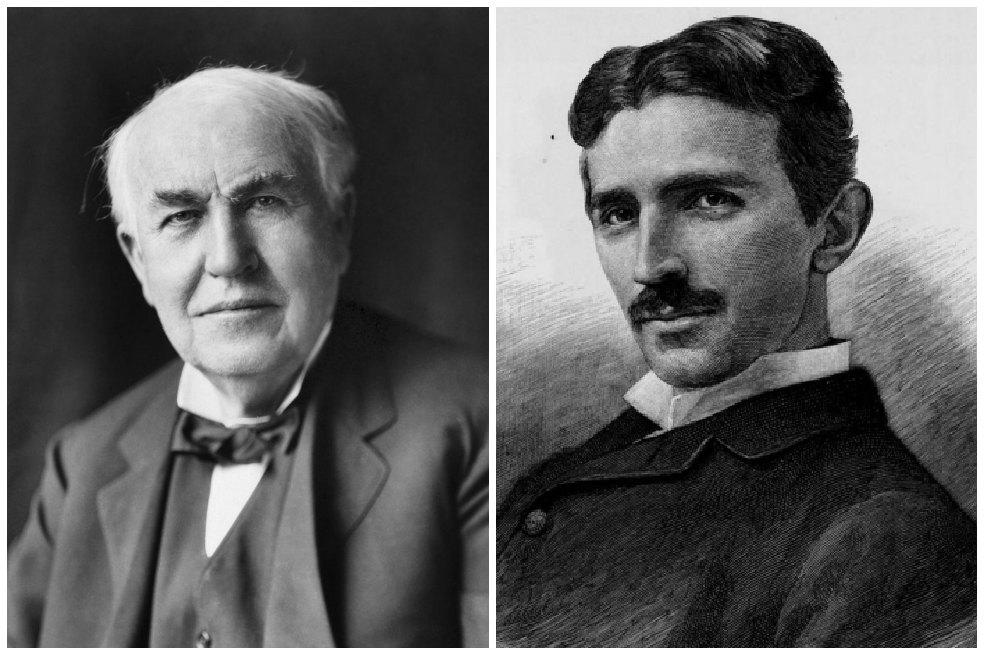 Edison Tesla autodidactas