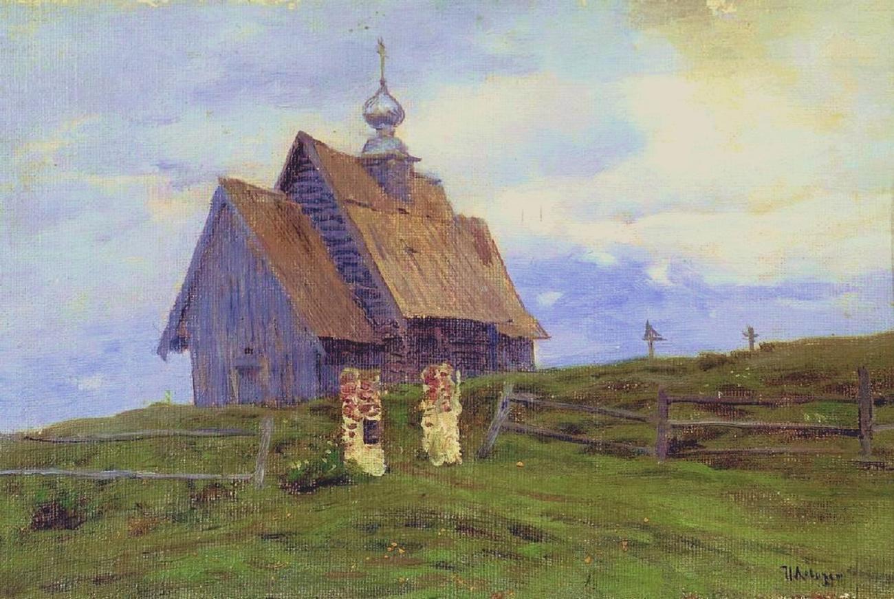 El arte ruso muchas veces nos muestra el rostro rural y campesino de este país