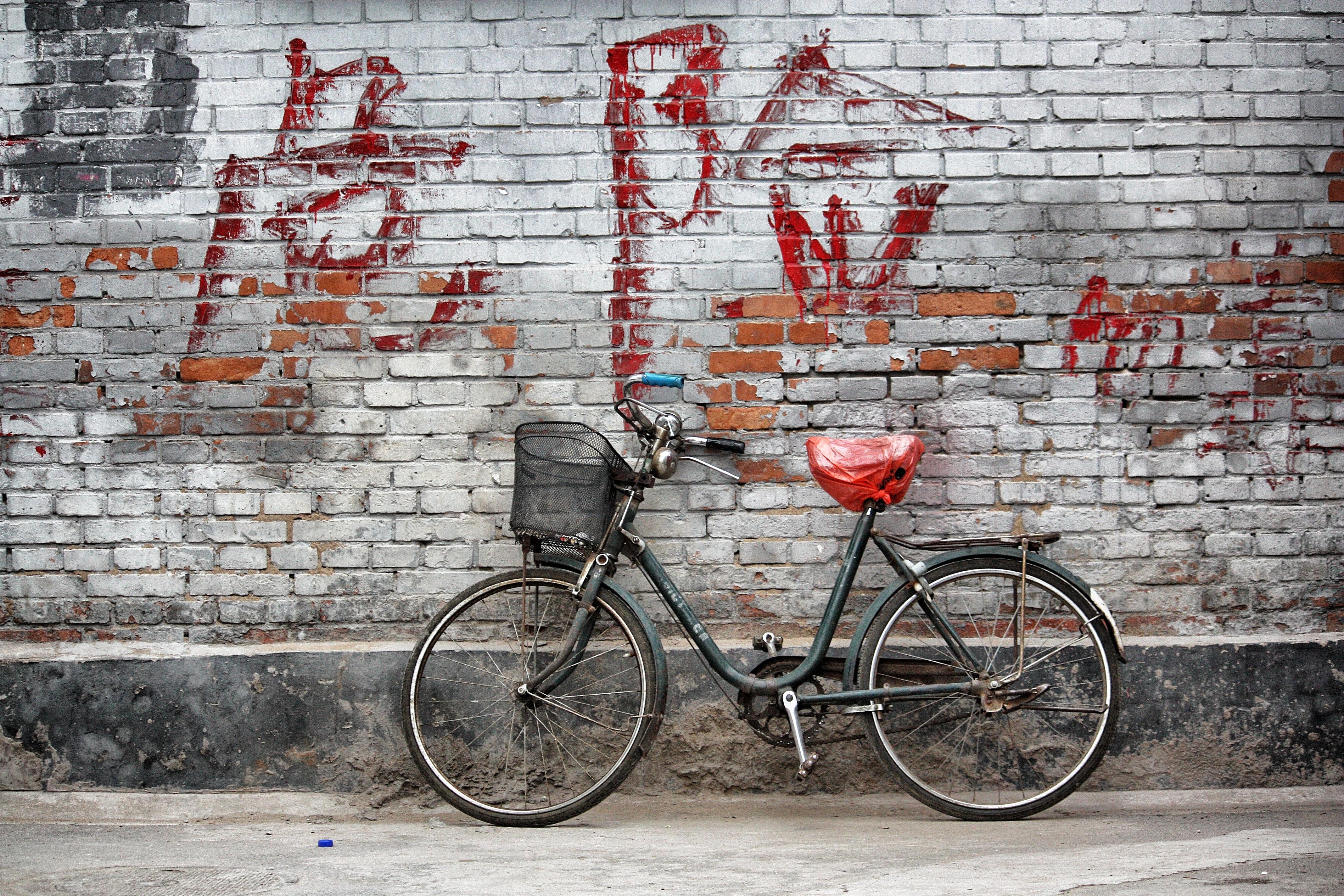 Las bicicletas son un ícono no solo de la china citadina, sino también de su vida rural