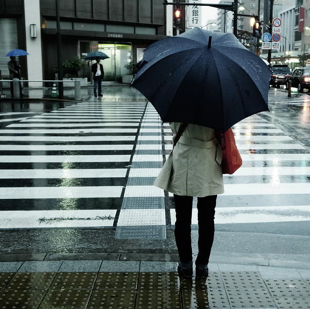 Sombrillas gratis en Japón 