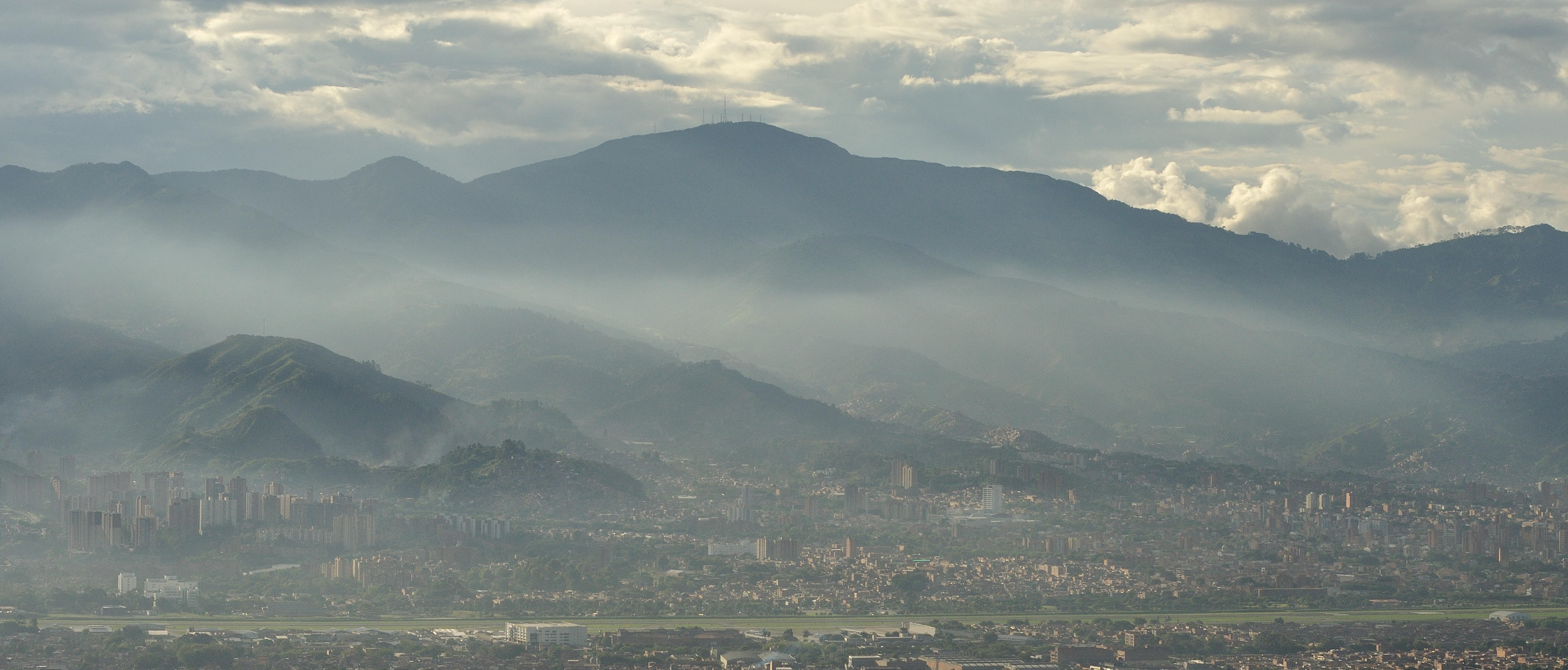 Vista de la ciudad de Medellín