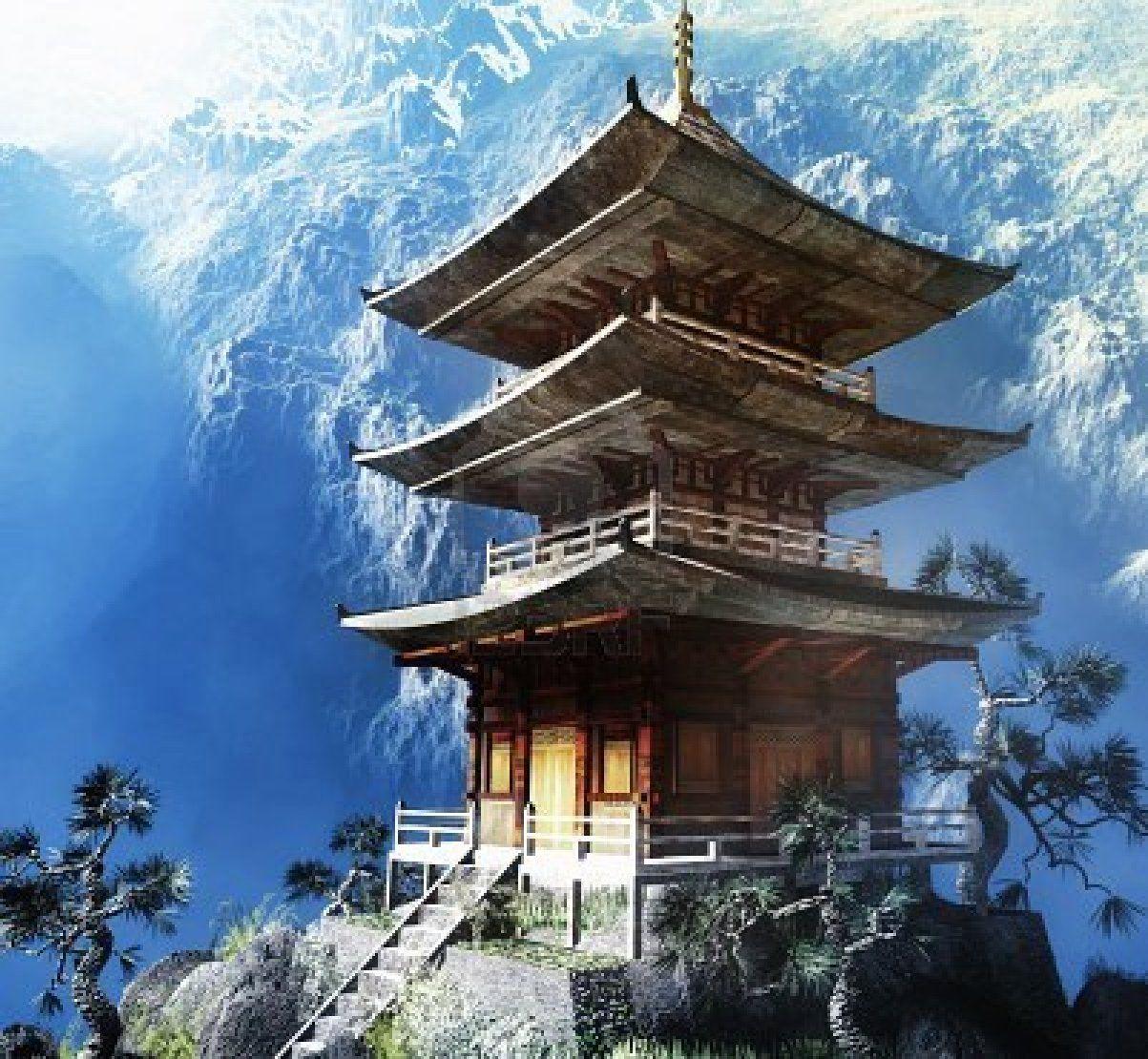Un templo Zen Budista, la pasividad de la cultura China trascienden sus tradiciones, religiones y respeto.